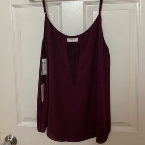 Babaton Burgundy Camisole